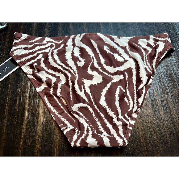La Blanca NWT size 12 swim bikini bottoms Zebra print - Picture 4 of 7